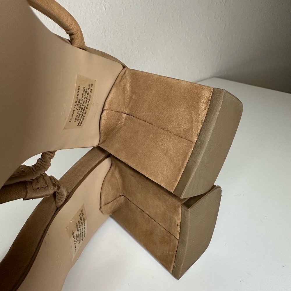 Steve Madden Brown Heeled Sandals - Picture 5 of 13